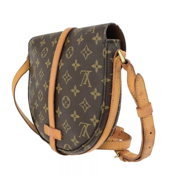 LOUIS VUITTONI Chantilly MM Shoulder Bag Monogram Leather Brown - Picture 11 of 16